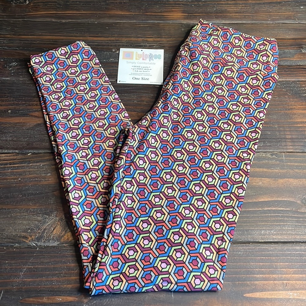 OS‎ LuLaRoe Leggings FF42 6028